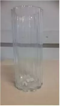 Ваза волнистая круглая