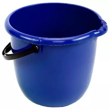 Ведро 12 л комфорт с носиком синее