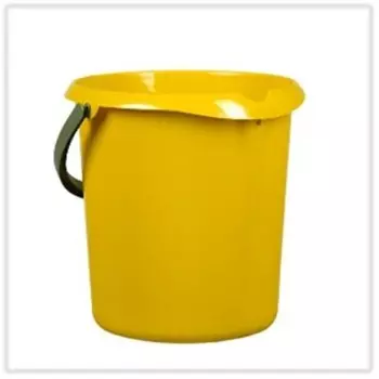 Ведро 15 л натол крепыш желтый в1302