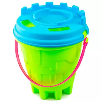 Ведро для песка тишин папа крепость с ситом