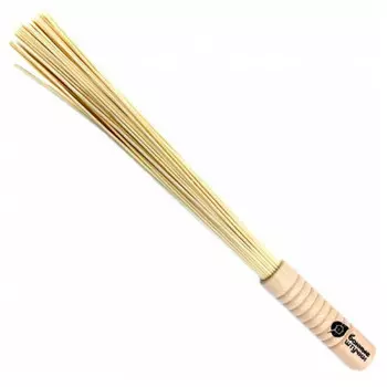 Веник банные штучки массажный бамбуковый малый 40149