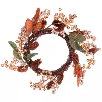 Венок новогодний d35 см 203-315