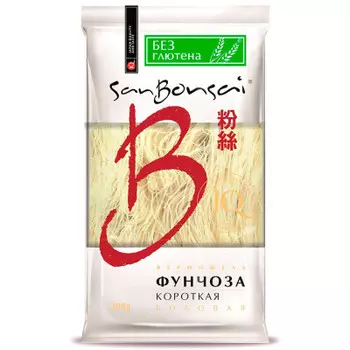Вермишель сан бонсай 200 г фунчоза бобовая