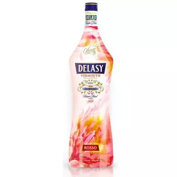 Вермут красный Delasy Rosso 0,5л 15%