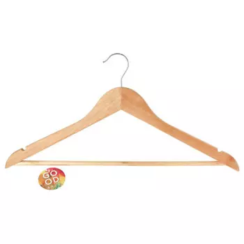 Вешалка 44, 5*1.2 см гуд сейл деревянная светло-коричневая gs6601 a