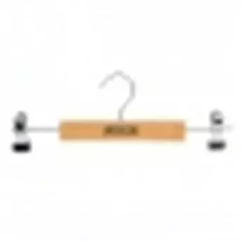 Вешалка для брюк и юбок классик с зажимами ahn261