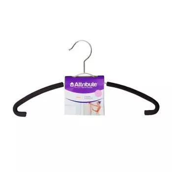 Вешалка для рубашек Eva Black 41см металл ahm791