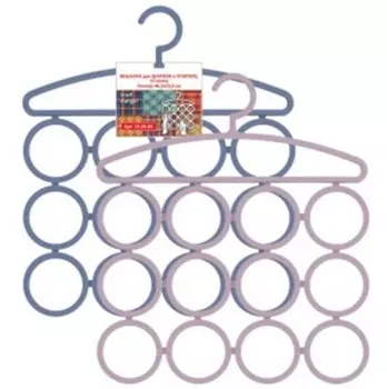 Вешалка для шарфов платков мультидом 12 колец vl26-66