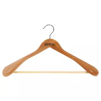 Вешалка для верхней одежды классик 44 см дерево ahn211