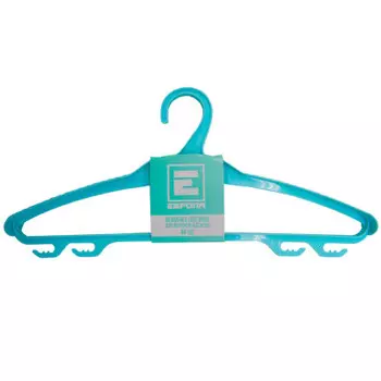 Вешалка-плечики Европа для верхней одежды 48-50 бирюзовый