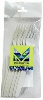 Вилка мистерия 18 см 6 шт кукурузный крахмал