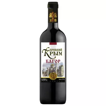 Вино кагор 0,75л 11% красное сладкое