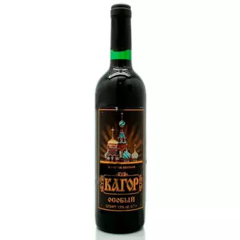Вино кагор особый 0,7л 11% красное сладкое