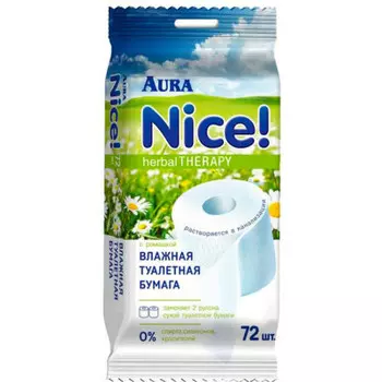 Влажная туалетная бумага я самая 72шт