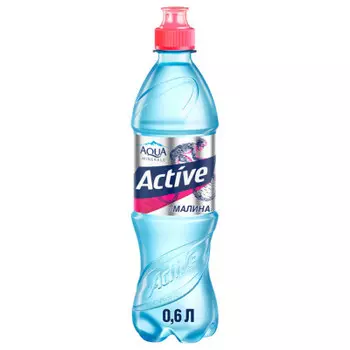 Вода Aqua Minerale 0,6л малина негаз пл/б