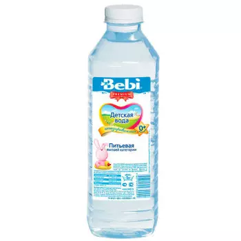 Вода детская беби 1л негазированная питьевая