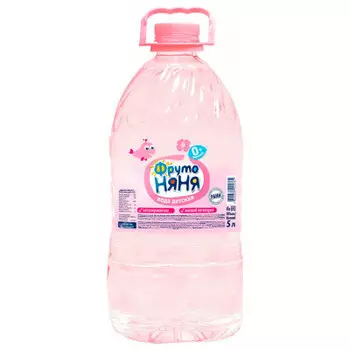 Вода детская ФрутоНяня 5л негазированная питьевая