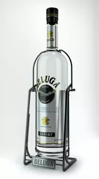 Водка белуга нобл 3 л 40% п/у качели