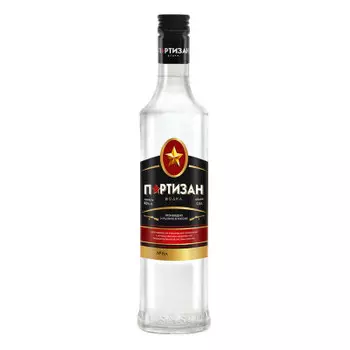 Водка партизан 0,5л 40%