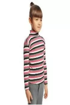 Водолазка детская р.1-4г в полоску кашемир 372731