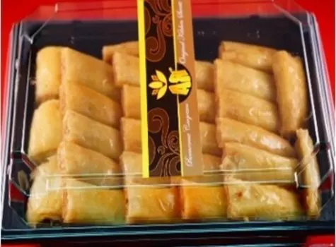 Восточные сладости асаби с грецким орехом 250 г дамасский пекарь