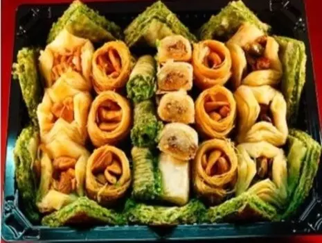 Восточные сладости ассорти фисташки 500 г дамасский пекарь