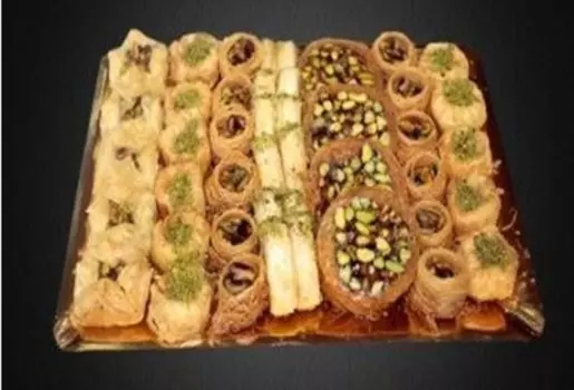 Восточные сладости ассорти фисташки 700 г дамасский пекарь