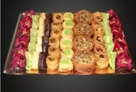 Восточные сладости ассорти грецкий орех арахис 1 кг дамасский пекарь