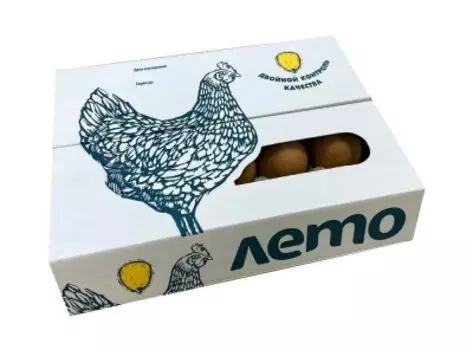 Яйцо куриное 20 шт со лето