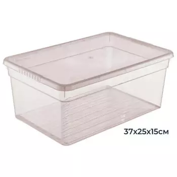 Ящик для хранения 10л фанбокс базовый крышка