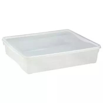 Ящик универсальный 40*33,5х8,5см кристалл 9л Бытпласт 4312494