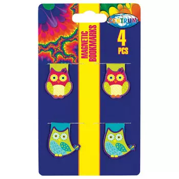 Закладки магнитные Centrum в форме совы 88069