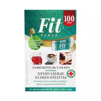 Заменитель сахара Fit Parad № 10 51г