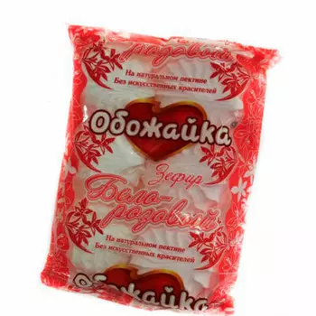 Зефир бело-розовый Обожайка 280