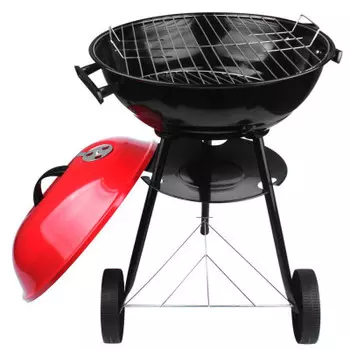 Жаровня 44см Royal Grill круглая с крышкой на колесиках