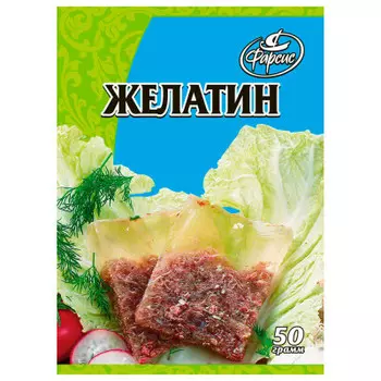 Желатин фарсис 50 г пищевой