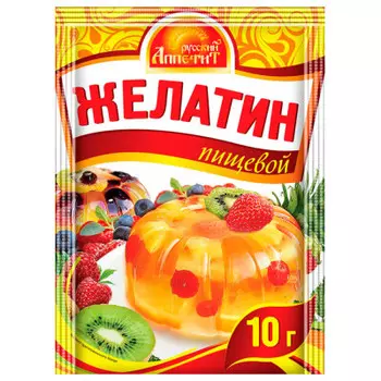 Желатин пищевой 10 г русский аппетит