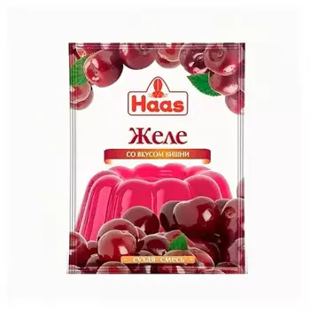 Желе Haas 50г вишня