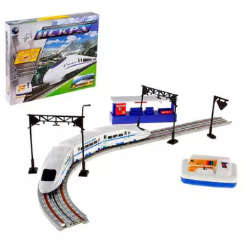 Железная дорога на батарейках 07033