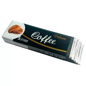 Жевательная резинка Deluxe кофейная 23г