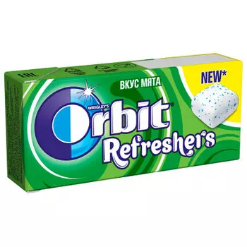 Жевательная резинка Orbit Refreshers 16г мята