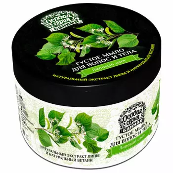 Жидкое мыло особая серия 500мл густое липовый цвет д/волос и тела