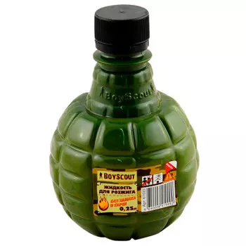 Жидкость для розжига 0.25 л бойскаут парафиновая