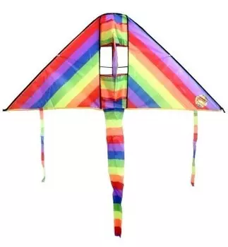 Змей воздушный бондибон в пакете 140 см на нити с катушкой вв0497