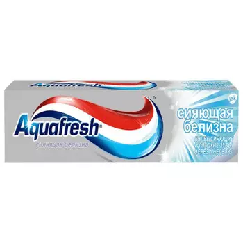 Зубная паста Aquafresh 100мл сияющая белизна