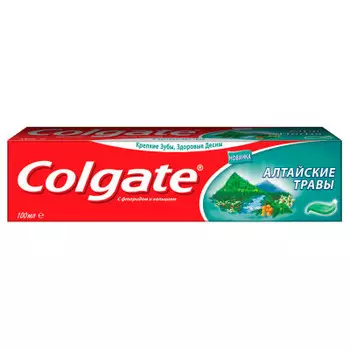 Зубная паста Colgate 100мл алтайские травы