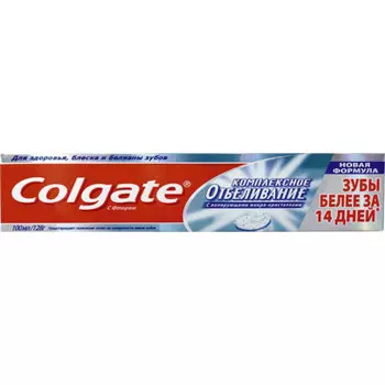 Зубная паста Colgate 100мл комплексное отбеливание