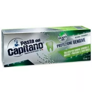 Зубная паста Del Capitano 75мл профессиональная защита десен