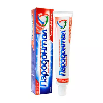 Зубная паста Пародонтол 63мл тройное действие Свобода