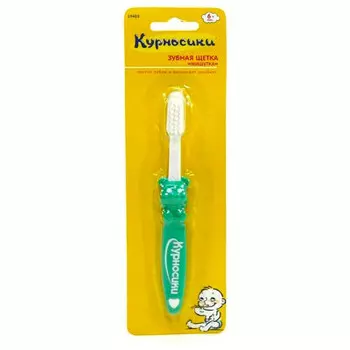 Зубная щетка Курносики 6+ мишка